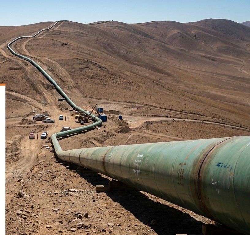 Infraestructura de ductos para energía e industria